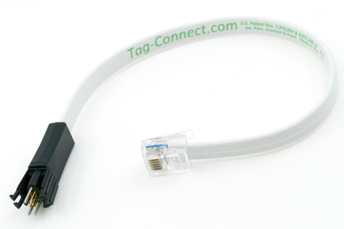 TC2030-MCP-10 – RJ12-Kabel für Microchip ICD, 10″