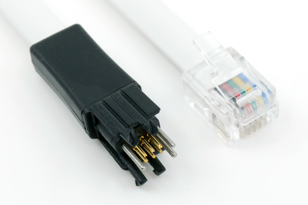 TC2030-MCP-10 – RJ12-Kabel für Microchip ICD, 10″